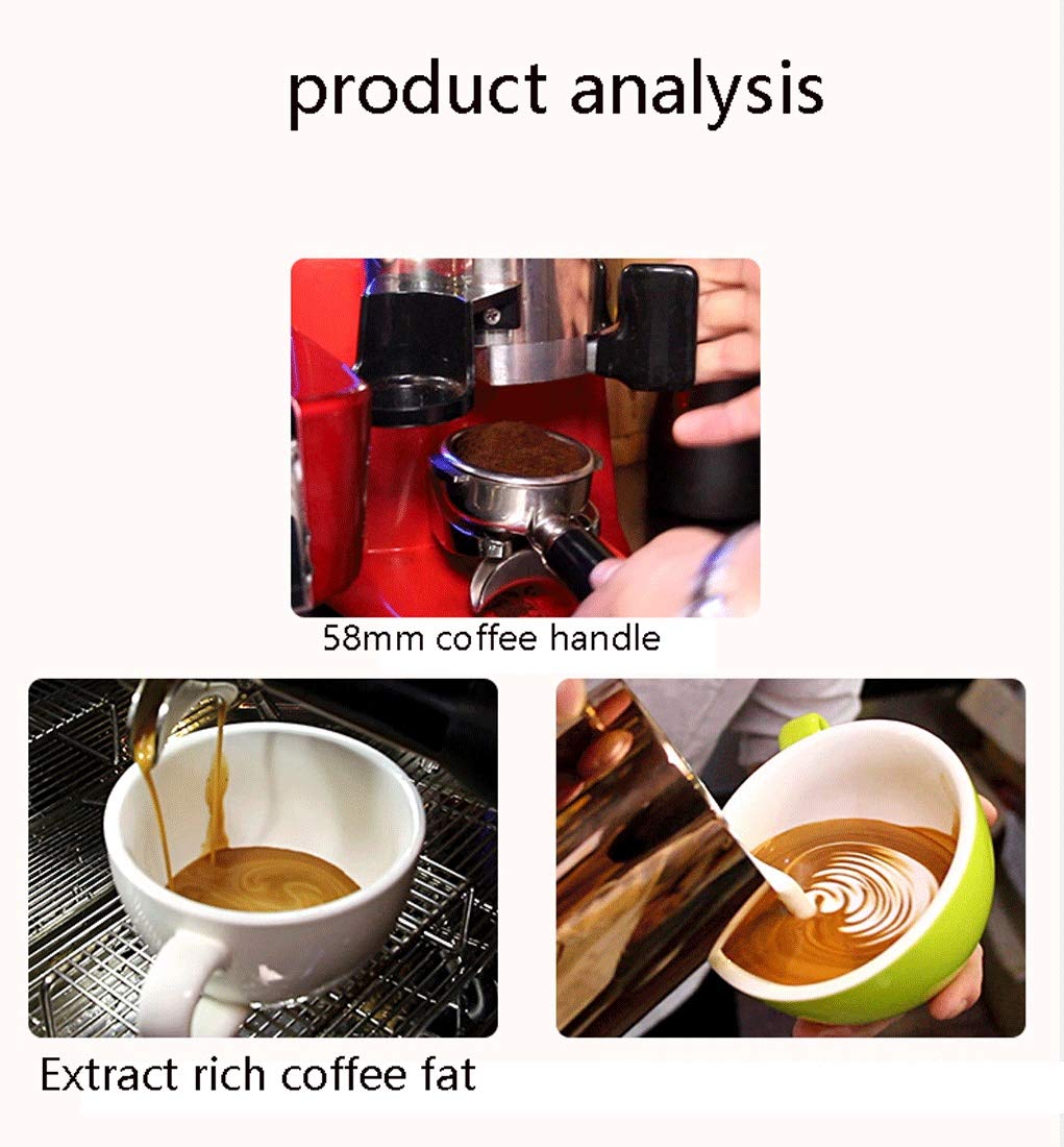 Amazon.co.jp : コーヒーマシンスチームノズル付き半自動ポンプ